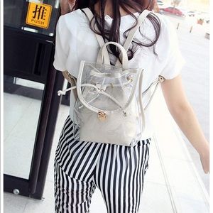 Clear Drawstring Backpack